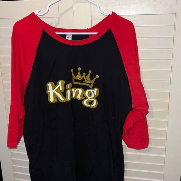 A.M.S Mens graphic shirt “King” Size extra large - Picture 1 of 4